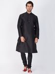 Online Wedding Collection Black Kurta Payjama For Men