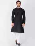 Online Trendy Look Black Kurta Payjama