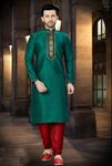 Online Green Kurta For Men