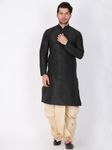 Online Rich Look Wedding Collection Black Kurta
