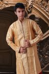 Imperial Golden Maroon Kurta Set BL4019