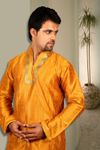 Trendy Highneck Mustard Kurta BL4032