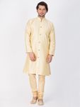 Fancy Golden Kurta Pajama