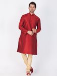 Princely Maroon Kurta Pajama