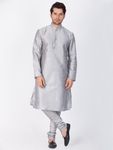 Trendy Look Grey Kurta Pajama For Men