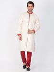 Glamorous Gold Maroon Kurta Pajama