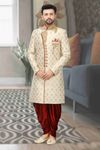 Groom Wedding Dhoti Sherwani