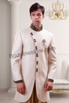 Cream Indo Western Sherwani BL1079
