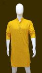 Haldi Yellow Mirror Work Kurta Set
