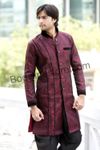 Maroon Kurta Pajama BL1046
