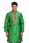 Green Kurta Pajama RK4050