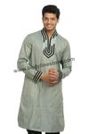 Silver Grey Kurta Pajama RK4068