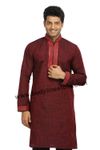 Maroon Kurta Pajama RK4070