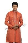 Saffron Kurta Pajama RK4052