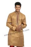 Golden Kurta Pajama RK4051