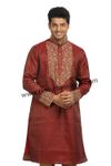 Rust Kurta Pajama RK4086