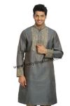 Smoke Grey Kurta Pajama RK4060