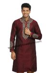 Maroon Kurta Pajama RK4057