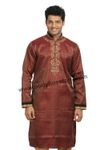 Rust Kurta Pajama RK4055