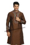 Coffee Kurta Pajama RK4058