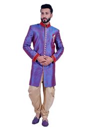 Blueberry  Indowestern Sherwani  RK1113