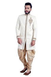 Off White  Indowestern Sherwani  RK1096