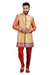 Designer Short Indowestern Sherwani  RK1104