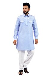 Skyblue  Pathani Suit  RK4140