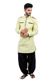 Limegreen  Pathani Suit  RK4142