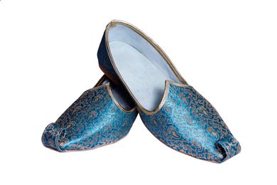Firozi Color Royal Mojari Juti