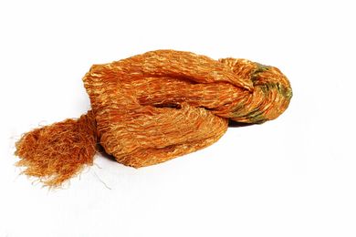 Rust Orange Simple Khesh Stole