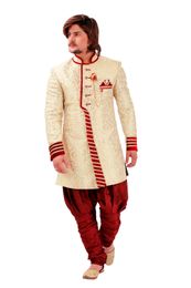 Classy Cream Color Indo Western Sherwani
