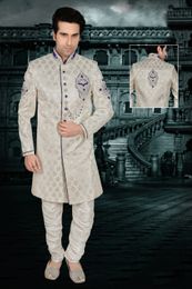Gorgeous Beige Color Indo Western Sherwani