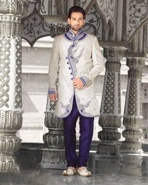 Formidable White Color Indo Western Sherwani