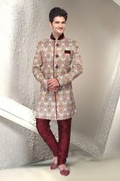 Rich Look White Color Indo Western Sherwani