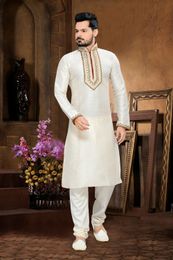 White Color Delightful Kurta Payjama