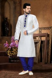 Festive Wear White Kurta Payjama
