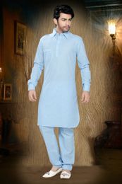 Blue Color Tentalizing Kurta Payjama