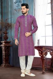Respledent Lavender Kurta Payjama