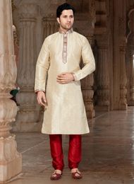 Cream Color Refreshing  Kurta Payjama