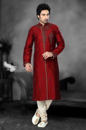 Maroon Elegant Kurta Payjama