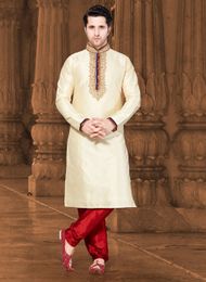 Fabulous Cream Color Kurta Payjama