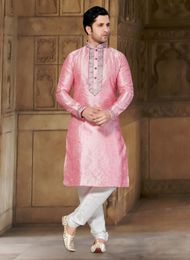 Festive Pink Kurta Payjama