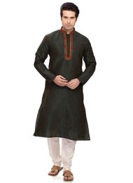 Gorgeous Green Color Kurta Payjama