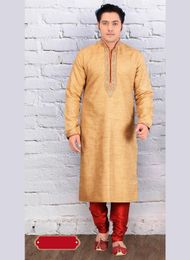 Brown Color Unique Design Kurta Payjama