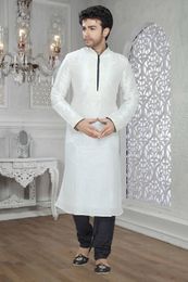 White Ethnic Kurta Payjama