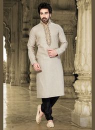 Contemporary Grey Hue Kurta Payjama