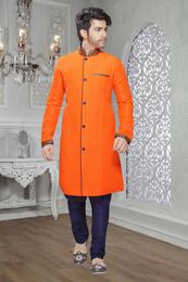 Orange Color Dazzing Kurta Payjama