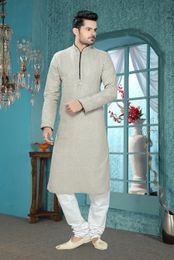 Grey Color Royal Kurta Payjama