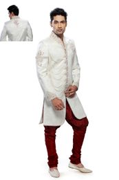 Mens Beautiful Cream Festive Seasons Royal Sherwani